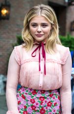 CHLOE MORETZ Leaves Her Hotel in New York 05/10/2016