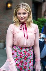 CHLOE MORETZ Leaves Her Hotel in New York 05/10/2016