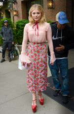 CHLOE MORETZ Leaves Her Hotel in New York 05/10/2016