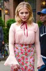 CHLOE MORETZ Leaves Her Hotel in New York 05/10/2016