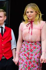 CHLOE MORETZ Leaves Her Hotel in New York 05/10/2016
