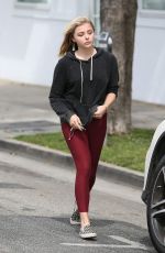 CHLOE MORETZ Out and About in Los Angeles 05/20/2016