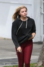 CHLOE MORETZ Out and About in Los Angeles 05/20/2016
