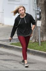 CHLOE MORETZ Out and About in Los Angeles 05/20/2016