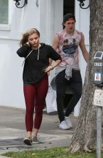CHLOE MORETZ Out and About in Los Angeles 05/20/2016