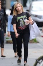 CHLOE MORETZ Out and About in Manhattan 05/09/2016