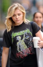 CHLOE MORETZ Out and About in Manhattan 05/09/2016