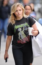 CHLOE MORETZ Out and About in Manhattan 05/09/2016