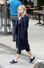 CHLOE MORETZ Out and About in West Hollywood 05/07/2016