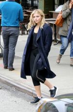 CHLOE MORETZ Out and About in West Hollywood 05/07/2016