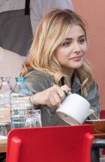 CHLOE MORETZ Out for Lunch with a Friends in New York 05/08/2016