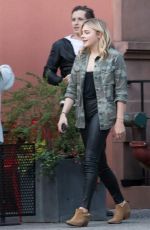 CHLOE MORETZ Out for Lunch with a Friends in New York 05/08/2016