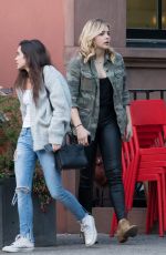 CHLOE MORETZ Out for Lunch with a Friends in New York 05/08/2016