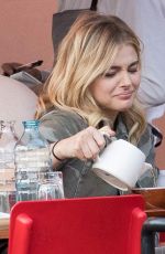CHLOE MORETZ Out for Lunch with a Friends in New York 05/08/2016