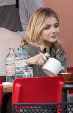 CHLOE MORETZ Out for Lunch with a Friends in New York 05/08/2016