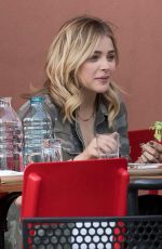 CHLOE MORETZ Out for Lunch with a Friends in New York 05/08/2016