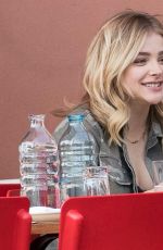 CHLOE MORETZ Out for Lunch with a Friends in New York 05/08/2016