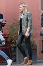 CHLOE MORETZ Out for Lunch with a Friends in New York 05/08/2016