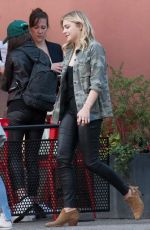 CHLOE MORETZ Out for Lunch with a Friends in New York 05/08/2016