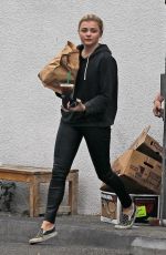 CHLOE MORETZ Out Shopping in Los Angeles 05/20/2016