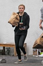 CHLOE MORETZ Out Shopping in Los Angeles 05/20/2016