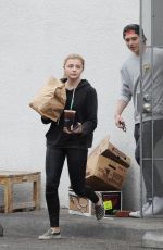 CHLOE MORETZ Out Shopping in Los Angeles 05/20/2016