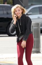 CHLOE MORETZ Shopping at XIV Karats in Los Angeles 05/20/2016