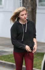 CHLOE MORETZ Shopping at XIV Karats in Los Angeles 05/20/2016