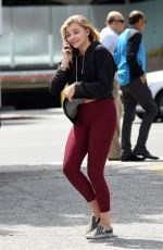 CHLOE MORETZ Shopping at XIV Karats in Los Angeles 05/20/2016