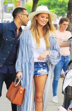 CHRISSY TEIGEN at Il Buco in New York 05/14/2016