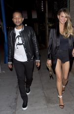 CHRISSY TEIGEN at Jones Bar & Restaurant in Los Angeles 05/08/2016