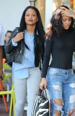 CHRISTINA MILIAN and KARREUCHE TRAN Out in West Hollywood 05/24/2016