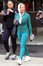 CHRISTINA MILIAN Leaves Soul Cycle in Los Angeles 05/19/16