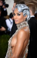 CIARA at Costume Institute Gala 2016 in New York 05/02/2016