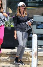 CINDY CRAWFORD in Tights Out in Malibu 05/26/2016