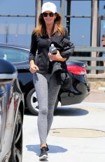 CINDY CRAWFORD in Tights Out in Malibu 05/26/2016