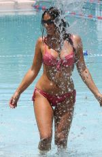 CLAUDIA ROMANI in Bikini at a Pool in Miami 05/27/2016