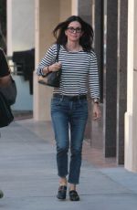 COURTENEY COX Out and About in Beverly Hills 05/02/2016