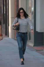 COURTENEY COX Out and About in Beverly Hills 05/02/2016