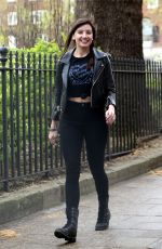 DAISY LOWE Out and About in London 05/02/2016