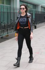 DAISY LOWE Out and About in London 05/02/2016