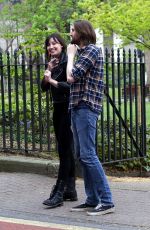 DAISY LOWE Out and About in London 05/02/2016