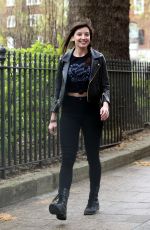 DAISY LOWE Out and About in London 05/02/2016