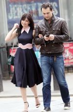 DAISY LOWE Out and About in London 05/24/2016