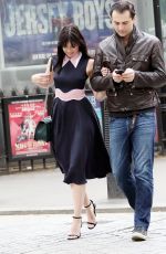 DAISY LOWE Out and About in London 05/24/2016