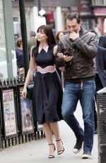 DAISY LOWE Out and About in London 05/24/2016