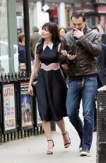 DAISY LOWE Out and About in London 05/24/2016
