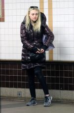 DAKOTA FANNING at Subway in New York 06/08/2016