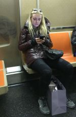 DAKOTA FANNING at Subway in New York 06/08/2016