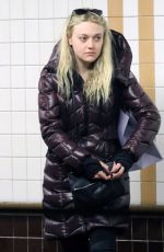 DAKOTA FANNING at Subway in New York 06/08/2016
